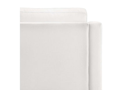Larissa Fabric Chair - White
