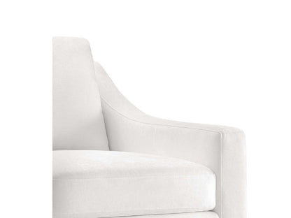 Larissa Fabric Loveseat - White
