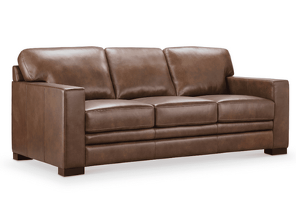 Astoria Leather Sofa - Brown