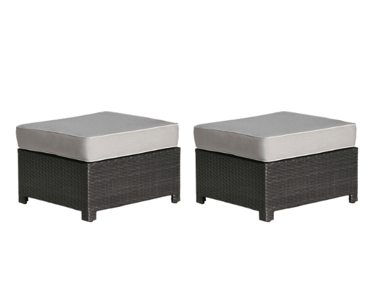 Monaco Ottoman (2-pack) - Gray