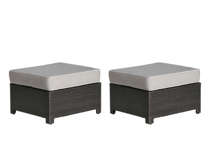 Monaco Ottoman (2-pack) - Gray