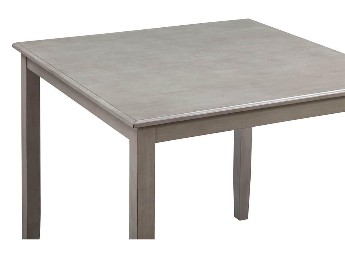 Walker Wood Counter Height Table, Light Grey Default Title