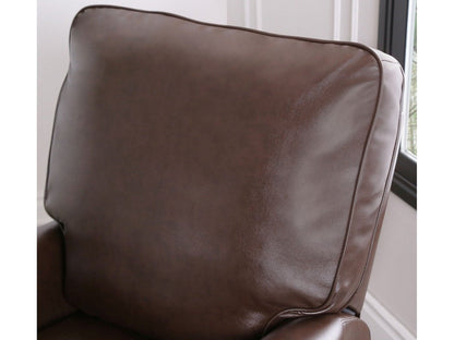 Carla Leather Pushback Recliner Default Title