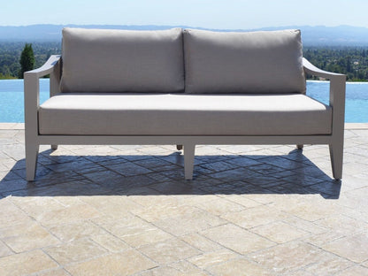Hyland Hills 4-pc Outdoor Seating Set - Gray Aluminum