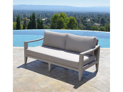 Hyland Hills 4-pc Outdoor Seating Set - Gray Aluminum