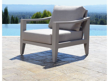 Hyland Hills 4-pc Outdoor Seating Set - Gray Aluminum
