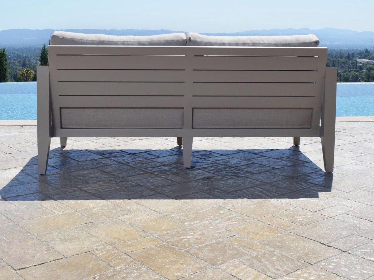 Hyland Hills 4-pc Outdoor Seating Set - Gray Aluminum