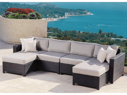 Monaco Ottoman (2-pack) - Gray